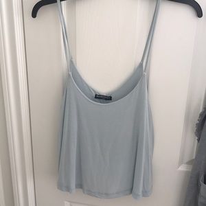 Brandy Melville light blue basic tank